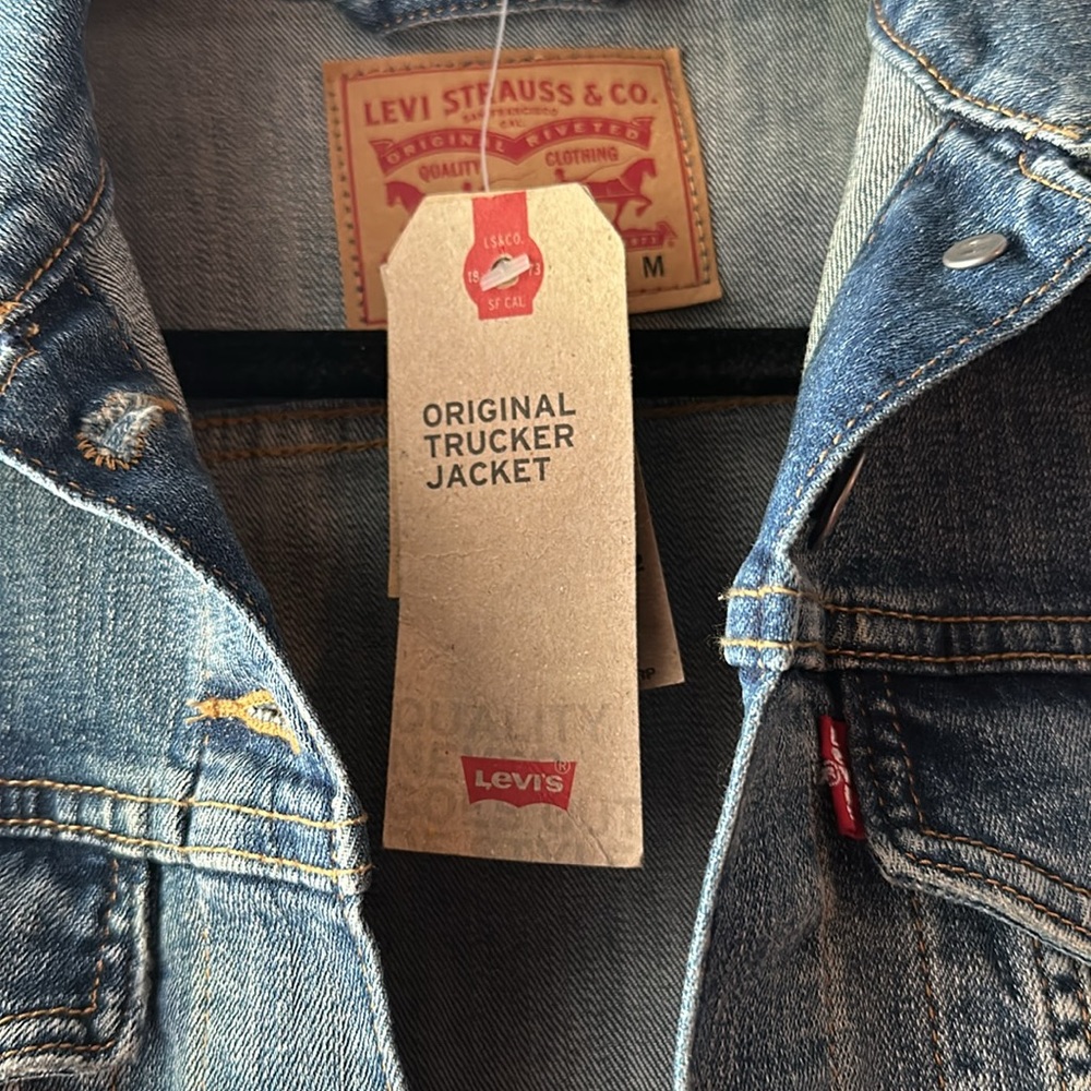 Levi’s original trucker jacket medium - Picture 5 of 7